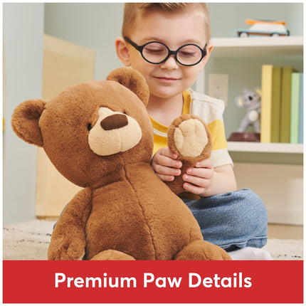 GUND Oso de peluche Knox, animal de peluche prémium para mayores de 1 año, marrón/crema, 30,48 cm