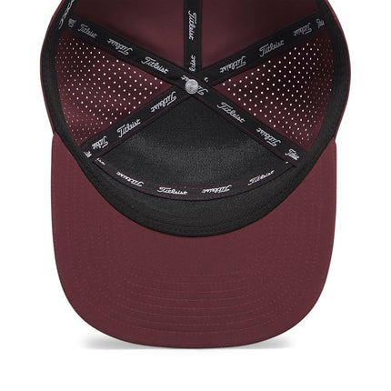 Gorra de golf Titleist Diego para hombre, blanca/negra