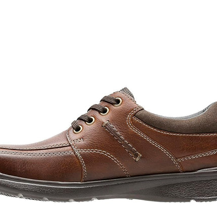 Clarks Men's Cotrell Walk M Lace-Up Shoe, Tobacco Leather, 10 W US