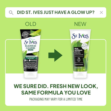 St. Ives Fresh Skin Face Scrub, Apricot 10 oz Green Tea 170 gm