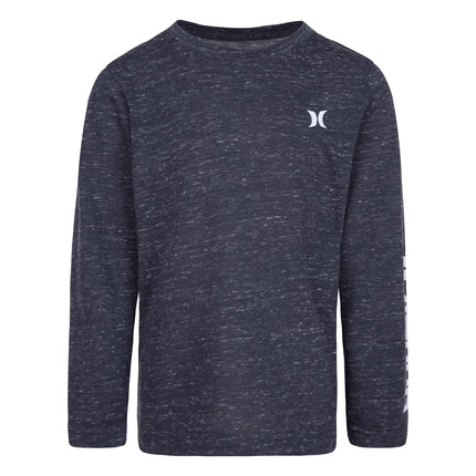 Hurley Boys' Long Sleeve Soft Basic Cloud Slub T-S