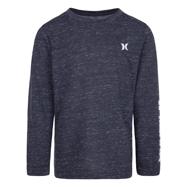 Hurley Boys' Long Sleeve Soft Basic Cloud Slub T-S