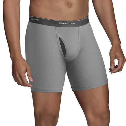 Fruit of the Loom Calzoncillos tipo bóxer que no se suben para hombre 4LBL7CX - Varios colores - Talla S