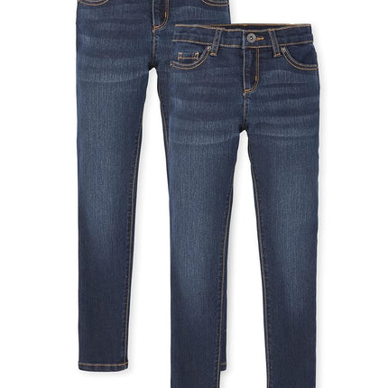 The Children's Place,Two Pack Jeans,DK TWILIGHTWASH,18