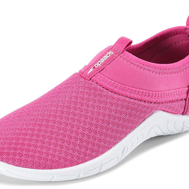 Speedo Unisex-Child Water Shoe Tidal Cruiser, pink/white, 12 Kids US