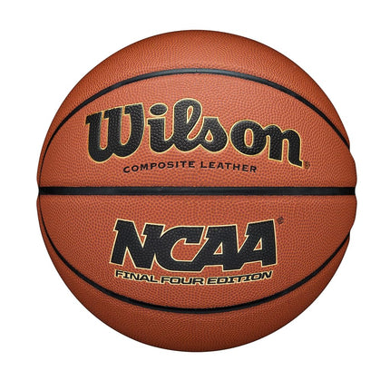 WILSON Balón de Baloncesto NCAA Final Four - Talla 7-29.5", Marrón