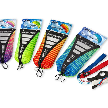 Prism Kite Technology Synapse 140 Dual-line Parafoil Kite - an Ideal Entry Level Kite to Dual-line Kiting, Polyester, Plasma