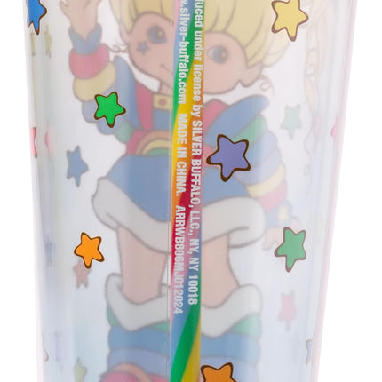 Silver Buffalo Rainbow Brite, Plastic Cold Cup, 24oz