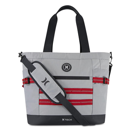 Hurley Unisex's Utility Tote Bag, Light Stone Grey