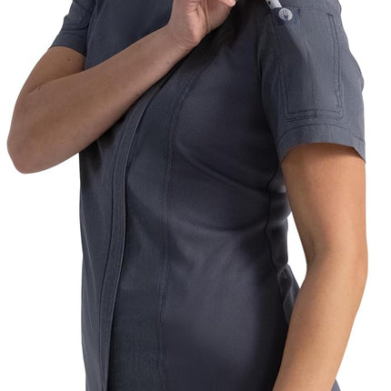 Chef Works Women's Springfield Chef Coat, Bright Blue, L
