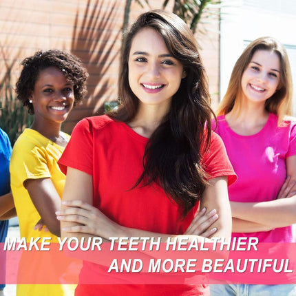 100 Pieces Aligner Chewies for Aligner Chompers Aligner Trays Seater Orthodontic Dental Chewies, White Green Orange Pink and Purple