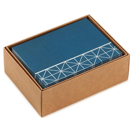 Hallmark Blank Cards Assortment, Geometric Silver 