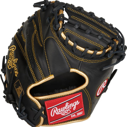 Rawlings | R9 Baseball Catcher's Training Mitt | 27" |1-Piece Solid Web | Right Hand Throw