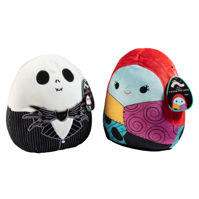 Squishmallows 8" Jack and Sally - Nightmare Before