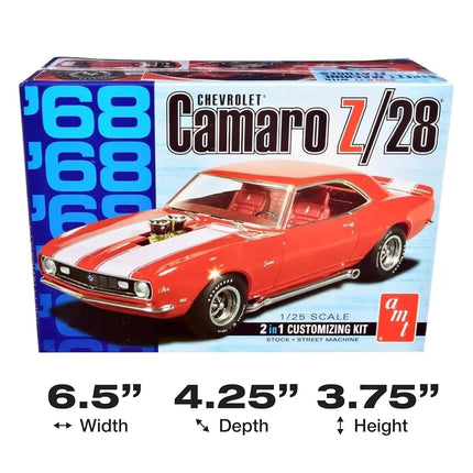 AMT 1:25 Scale 1968 Chevy Camaro Z/28 Model Kit