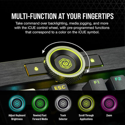 K100 Rgb Keyboard Usb Qwertz