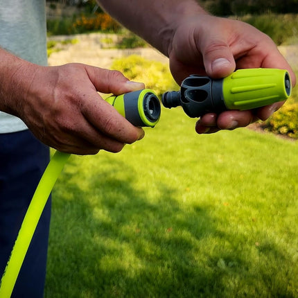 Flexzilla HFZGAK12 Raccords rapides pour tuyau d'arrosage, kit coupleur et fiche 3 pièces, ZillaGreen