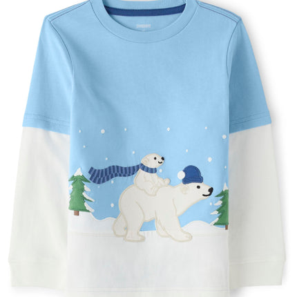 Gymboree Boys' and Toddler Fall and Holiday Embroi