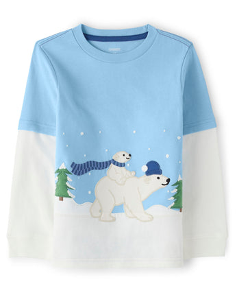 Gymboree Boys' and Toddler Fall and Holiday Embroi