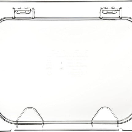 Tapa Carlisle CM10239Z07 Coldmaster EZ Access con muesca, tamaño 1/2, transparente (paquete de 2)