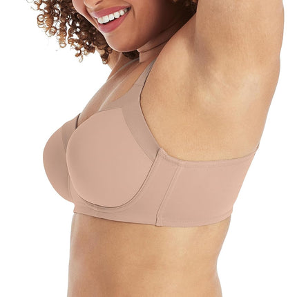 Playtex Sujetador sin aros Balconette de figura completa Shapes & Supports para mujer 4824, Evening Blush, 363D
