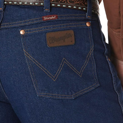 Wrangler Men's Cowboy Cut Relaxed Fit Jean, Prewashed Indigo, 36W x 34L
