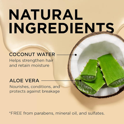 African Pride Moisture Miracle Aloe & Coconut Water, Detangle & Condition Pre- Shampoo 12 oz