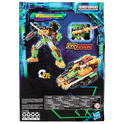 Transformers Legacy Evolution Voyager Class Figura de acción de Bludgeon del Universo de Cómics de 18 cm para niños y niñas de 8 años en adelante