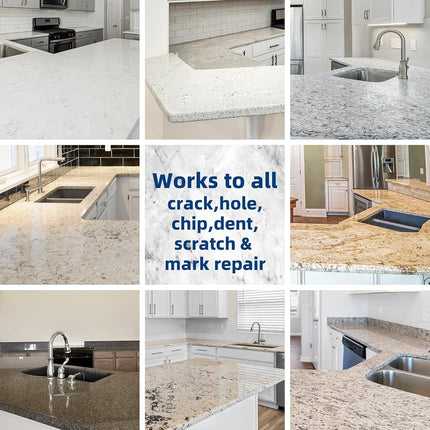 Marble and Granite Repair kit, Quartz Countertops Repair kit