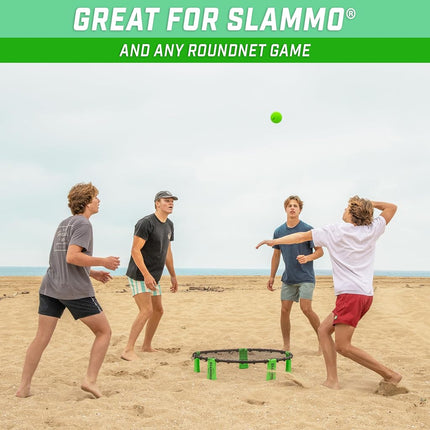 GoSports Slammo Official Replacement Balls 3-Pack - Works for All Roundnet Game Sets - Choose Between Competition Size or XL Size Balls
