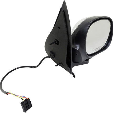 Dorman 955-1499 Espejo retrovisor exterior eléctrico del lado del pasajero - Plegable con señal para modelos selectos de Ford, cromado