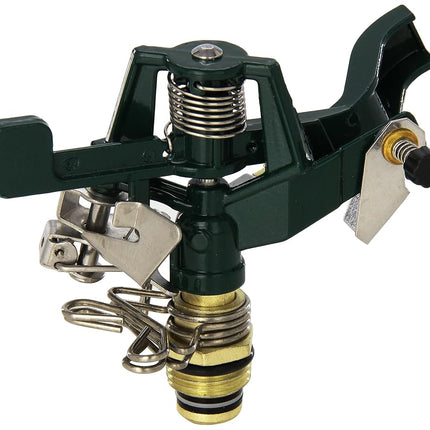 Orbit 1/2" Thread Metal Impulse Impact Sprinkler Head, Lawn Sprinklers - 55015