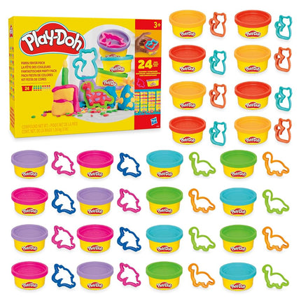 Play-Doh Party Favour Pack of 24 Cans with Cutters