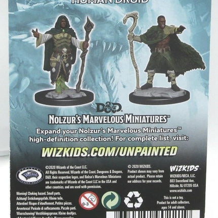 Human Druid Male D&D Nolzur's Marvelous Unpainted Miniatures