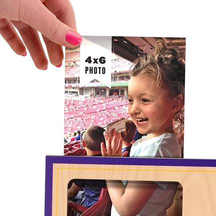 YouTheFan NCAA Kansas Jayhawks Marco de fotos 3D StadiumView - Allen Fieldhouse, 12" x 8"