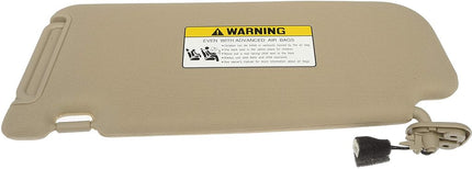 Dorman 74210 Passenger Side Sun Visor Assembly for Select Hyundai Models, Beige