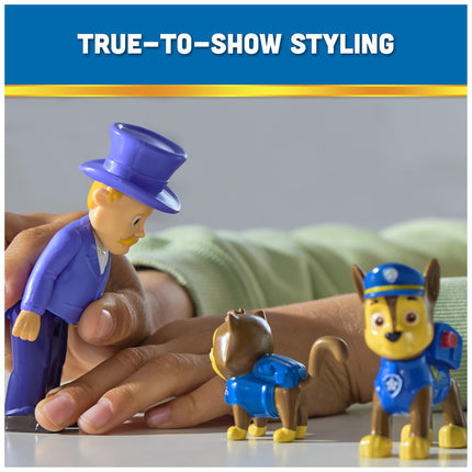 Set de figuras de la Patrulla Canina Chase y Humdinger, juguetes para niños y niñas a partir de 3 años