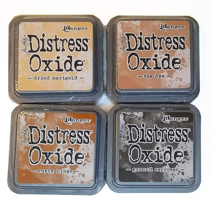 Tim Holtz Ranger Distress Oxide Ink Bundle - Four 