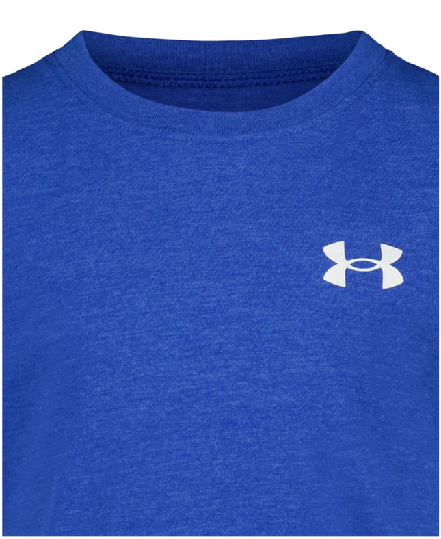 Under Armour Camiseta de manga corta Elite para niños, Ultra Blue SP22, 5