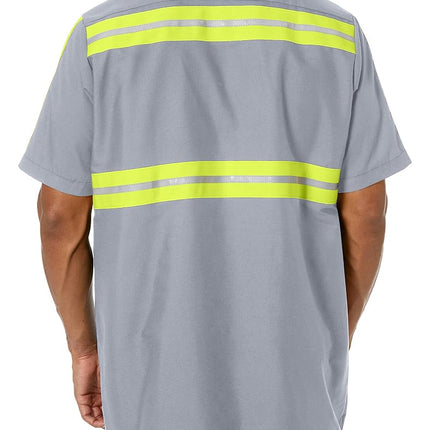 Red Kap Men's Performance Tech 2 Piece Lined Collar Shirt