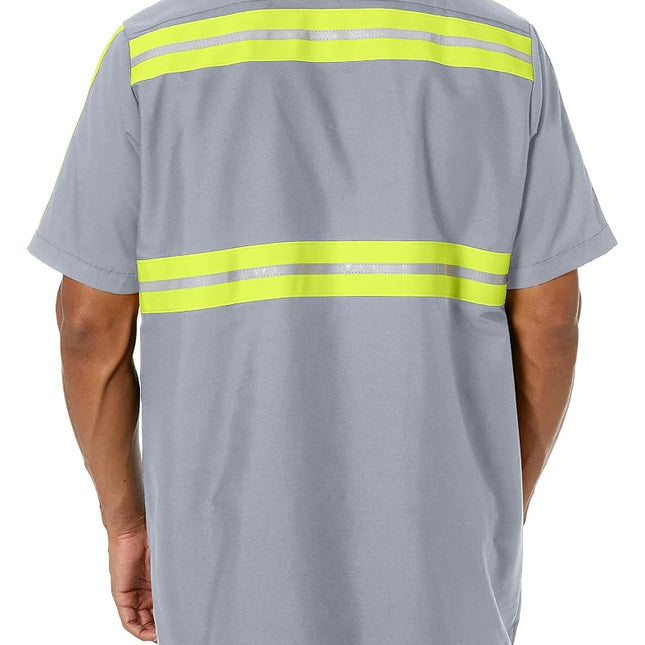 Red Kap Men's Performance Tech 2 Piece Lined Collar Shirt