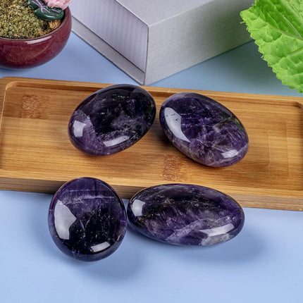 UFEEL Amethyst Palm Stone, Nature Stone