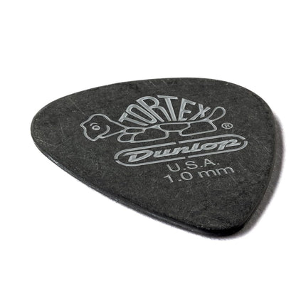 Dunlop 488R1.0 Tortex® Pitch Black, 1.0mm, 72/Bag