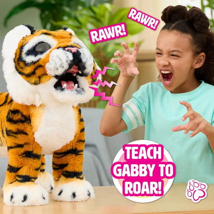FurReal Gabby the Grow & Roar Tiger Interactive Toy