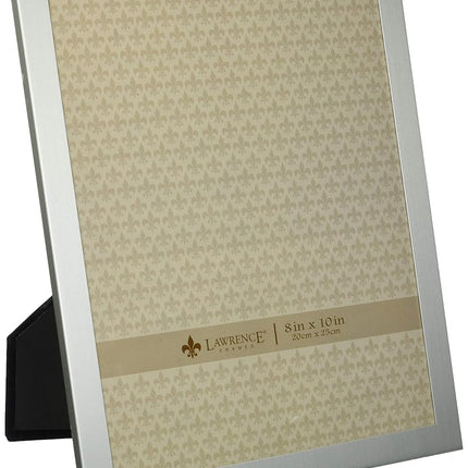 Lawrence Brushed Silver Metal Photo Frame 8x10 inc