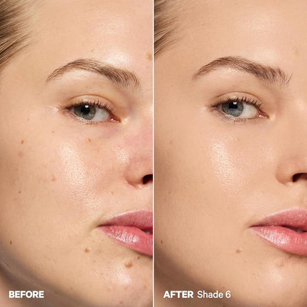 Milk Makeup Hydro Grip Hydrating Gel Skin Tint – 12HR Lightweight Buildable Coverage with Hyaluronic Acid for Natural Dewy Finish – Non-Comedogenic – 6 Light Medium w/Neutral to Cool Undertones, 1oz