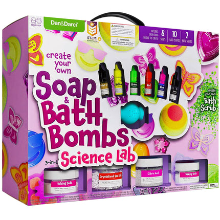 Soap & Bath Bomb Making Kit for Kids - All Inclusi