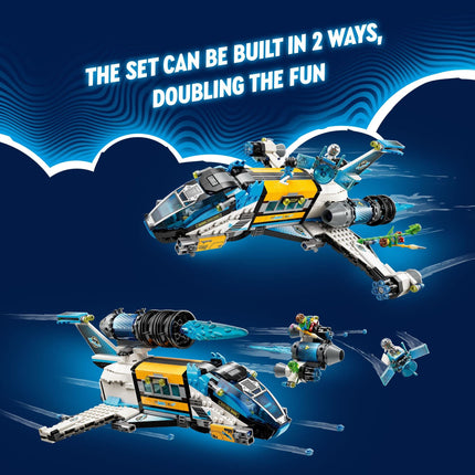 LEGO DREAMZzz Mr. Oz�s Spacebus 71460 Spaceship Toy Building Set, Christmas Toy for Kids, Space Shuttle School Bus, Unique Space Travel Gift for 9+ Year Olds to Play on Their Own or with Friends