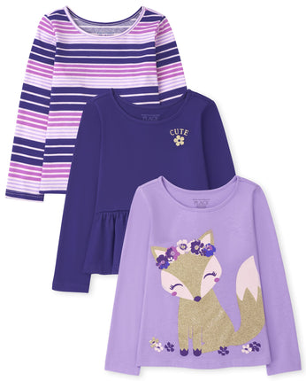 The Children's Place Baby Toddler Girls Long Sleev