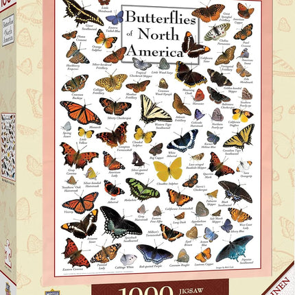MasterPieces Rompecabezas de 1000 piezas para adultos - Mamíferos del Parque Nacional de Yellowstone - Rompecabezas de Parques Nacionales 19.25"x26.75"
